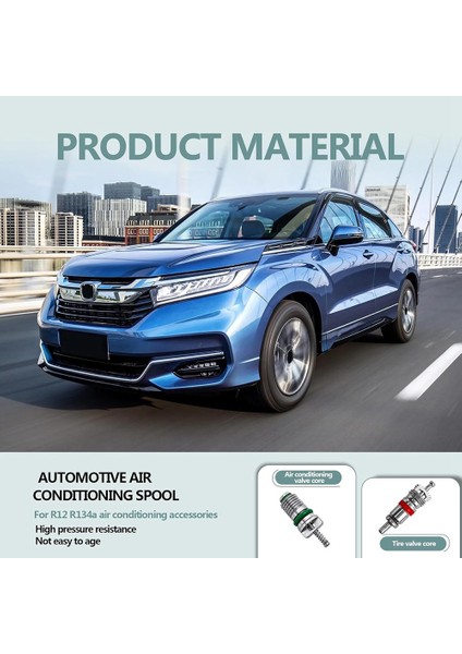 102PCS Klima Valf Çekirdek Valf Çekirdekleri A/c R12 R134A Aksesuarlar Kiti Valf Kök Çekirdekleri Onarım Aracı Çeşitleri (Yurt Dışından) modelleri