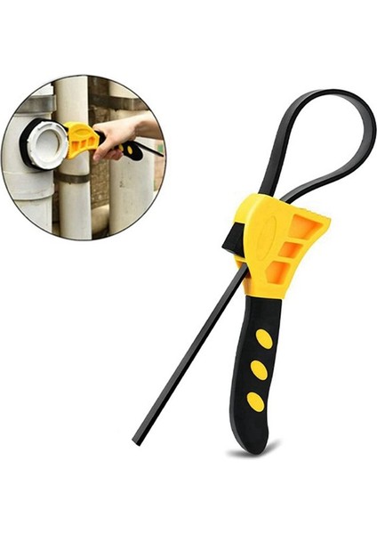 6 Inç Çok Fonksiyonlu Kayış Anahtarı Ayarlanabilir Yağ Filtre Şişesi Açıcı Otomatik Onarım Filtresi Çift Amaçlı Anahtar (Yurt Dışından) fiyatları