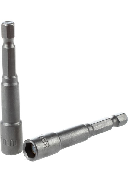 2 Pcs Manyetik 7/25 Altı Soketi 1/4 Shank Secner Somun Setter Sürücü Biti (Yurt Dışından)