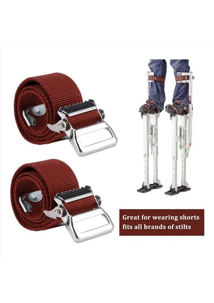 4x Stilt Bacak Bantları Kayışlar Ayarlanabilir Konfor Alçıpan Kıvrılar Bacak Bant Kayışları Döngü Ev Geliştirme Değiştirme Bölüm 1 Pcs (Yurt Dışından) indirimleri