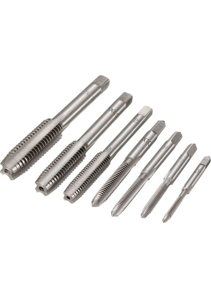 7pcs M3 Ila M12 Metal El Vidalı Makinesi Metrik Konik Fiş Tap &amp 10 Pcs Hss 1/8 Inç (3mm) Shank Ahşap Işleme Oyma Araçları (Yurt Dışından) indirimleri