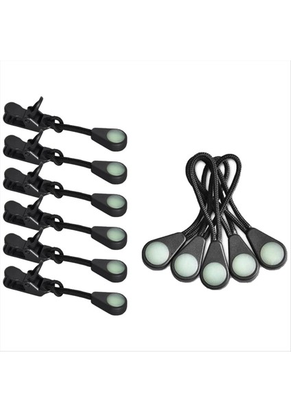 20 Pcs Kendinden Parlak Fermuar Çeker Fermuar Çekme Kafası Karanlıkta Parıltı Açık Hava Dağcılık Kampı Için (Yurt Dışından) modelleri