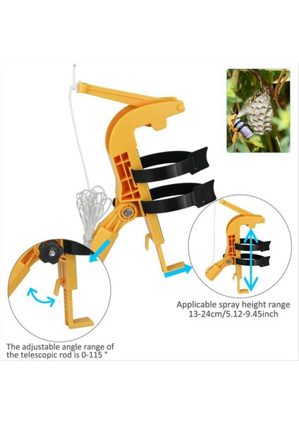 Spreyler Uzatma Kutup Adaptörü Püskürtücü Uzatma Kutup Adaptörü Ayarlanabilir Açılı Püskürtme Extender Ayar Braketi B (Yurt Dışından) modelleri