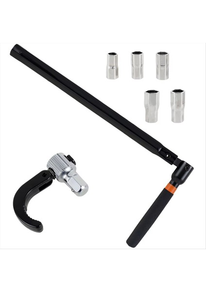 Soket ile Musluk Anahtarı Tesisatçı Soket Anahtarı Dayanıklı Tap Somun Anahtarı Musluk Montaj Onarım Aracı El Aracı (Yurt Dışından)