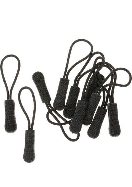 30 Anti-Slip Fermuar Çekme Fermuar Fermuar Uzatma Römorku Pratik ve Geri Paket Ceket Vb - Siyah (Yurt Dışından) fiyatları