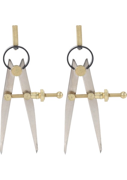 2x Deri Zanaat Döndürücü Zanaat Aracı Diy Kanat Bölücü Ayarlanabilir Çelik Deri Zanaat Yapımı Döndürme Aracı (Yurt Dışından)