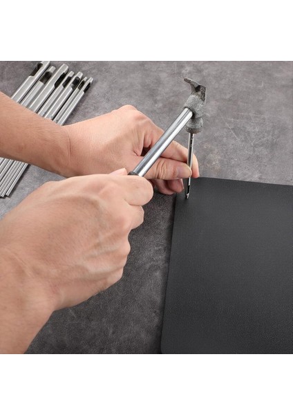 Deri Delik Zımba Aracı 22 Pcs Deri Delik Punch 0 5-12MM Daire Deliği Punch Metal Hollow Punch Seti (Yurt Dışından) indirimleri