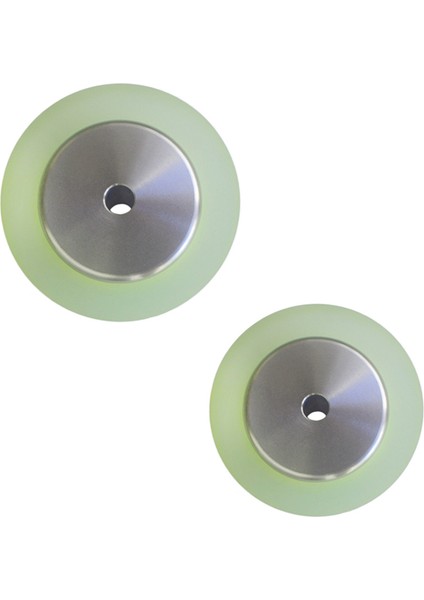 2 Adet Alüminyum Poliüretan Endüstriyel Kodlayıcı Tekerleği Ölçüm Tekerleği Döner Kodlayıcının 100 mm ve 200MM (Yurt Dışından)