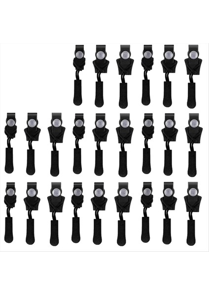 Fermuar Onarım Kiti 24 Pcs Evrensel Yedek Fermuar Kaydırıcı Fixer Sürgülü Diş Kafası Anında Fermuar (Yurt Dışından)