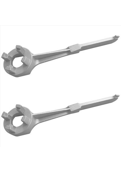 2 Inç ve 3/4 Inçlik Kapaklar Için Uygun Olan 10 15 20 30 50 55 Galon Davul Açılması Için 2x Alüminyum Davul Fişi Anahtarı (Yurt Dışından)