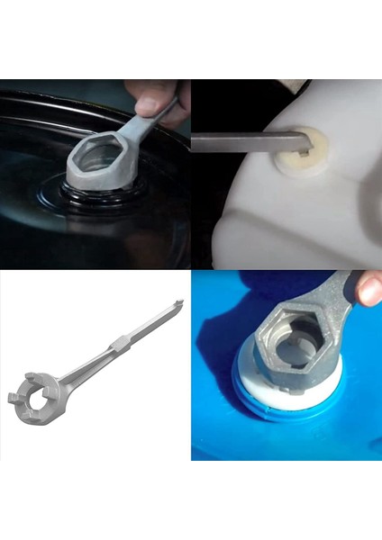 2 Inç ve 3/4 Inçlik Kapaklar Için Uygun Olan 10 15 20 30 50 55 Galon Davul Açılması Için 2x Alüminyum Davul Fişi Anahtarı (Yurt Dışından) fırsatları