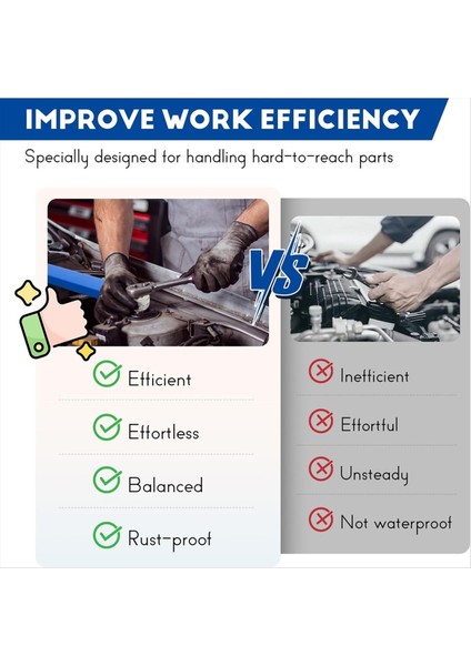 Sıkı Yer Için 1/2 Inç 3/8 Inç Kare Adaptörleri ve 3/8 Inç Sürücü Cırcır Anahtarı ile Ofset Uzatma Anahtarı Seti (Yurt Dışından) indirimleri