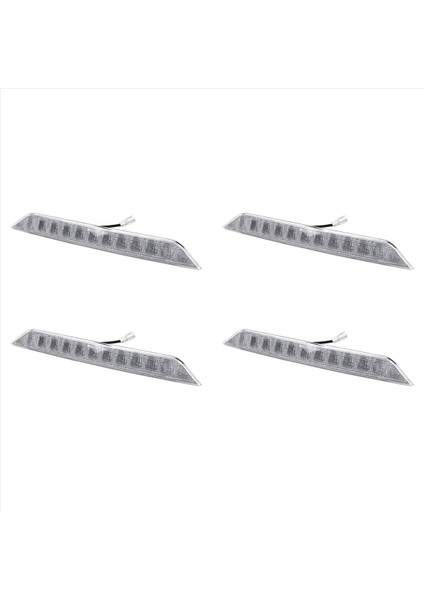 4x Beyaz Yüksek Dağı 3rd Fren Lambası Lambası Nissan X-Trail T31 2008-2013 LED Arka Fren Lambası 26590-JG00F (Yurt Dışından)