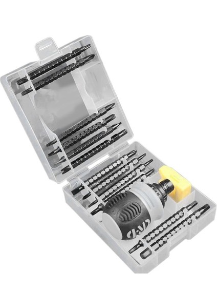 26 Arada Çok Işlevli Cırcır Tornavida Seti Manyetik Çift Amaçlı Tornavida Teleskopik Emek Tasarrufu Sağlayan El Aletleri (Yurt Dışından)