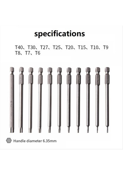 11PCS Hex Tornavida Seti Genişletilmiş Altıgen Kolu Tornavida Çok Fonksiyonlu Alet Seti (Yurt Dışından) indirimleri