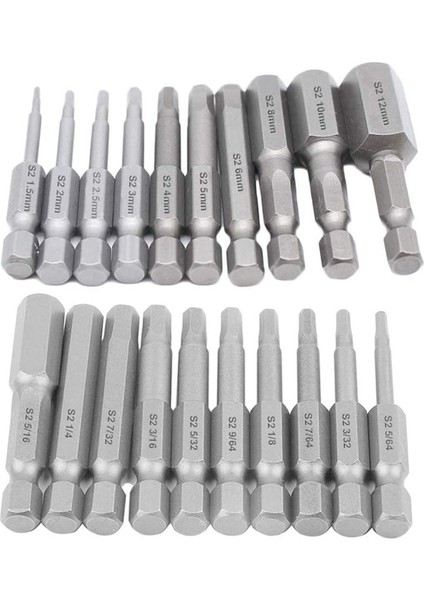 20PCS Hex Kafa Anahtarı Matkap Bit Seti (Metrik +Sae) ve 12 Paket Torx Kafa Tornavida Bit Seti 1/4 Inç Hex Shank T5-T40 (Yurt Dışından) indirimleri
