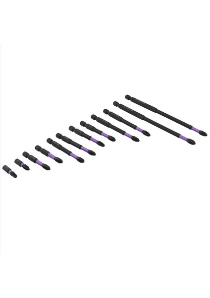 12PCS 25-150MM Manyetik Darbe Bit Kayma Anti-Kayma Tornavida Biti Elektrikli Sondaj Için Set (Yurt Dışından) modelleri