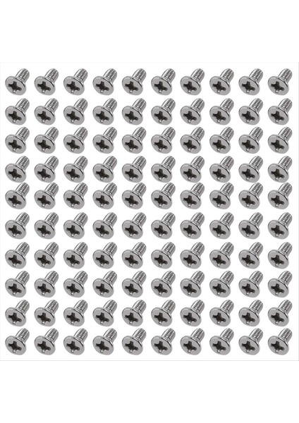 M3 x 6mm Phillips Düz Head Countersunk Cıvatalar Makine Vidaları 600 Pcs (Yurt Dışından) fiyatları