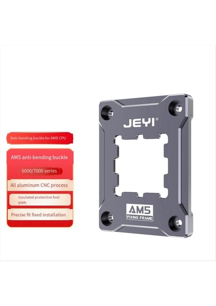Jeyı Am5 Bükme Toka Presleme Plakası Cpu Sabit Kapak Plakası Radyatörü Tüm Alüminyum (Yurt Dışından) fırsatları