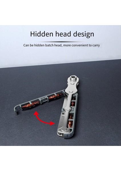 Çok Fonksiyonlu Çift Yönlü Cırcır Tornavida Seti Kayma Önleyici Kol S2 Tornavida Çift Amaçlı Tornavida Set Aracı (Yurt Dışından) modelleri