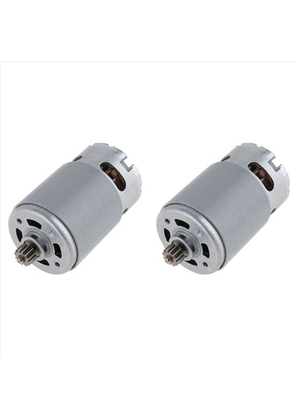 Elektrikli Matkap/tornavida Için Iki Vitesli 11 Diş ve Yüksek Tork Dişli Kutusu ile 2x RS550 18V 19500 Rpm Dc Motor (Yurt Dışından)