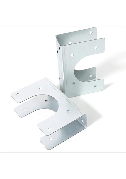 Tek Ahşap Saplamalar Için 20PCS Metal Saplama Ayakkabıları Borulara Uyuyor Ahşap Saplama Için Ekstra Destek (Yurt Dışından)