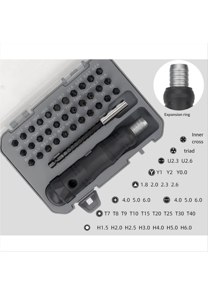 Ürün Onarımı Için 35 Özel Şeklinde Özel Şekli Teleskopik Tornavida Seti El Takımı Seti (Yurt Dışından) fiyatları