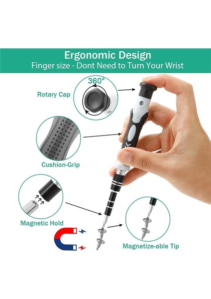 115 1ssmrewdriver Set Telefon Bilgisayar Izleme Dizüstü Bilgisayar Xbox Oyun Konsolu Için Profesyonel Manyetik Onarım Aracı Kiti (Yurt Dışından) indirimleri