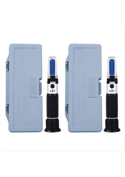 Atc Çift Ölçeği ile 2x Brix Refraktometre - Şarap Yapımında Özel Yerçekimi ve Brix Hidrometre (Yurt Dışından) fiyatları