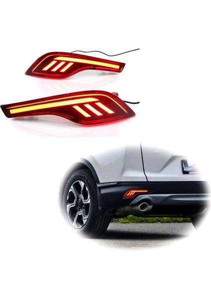 LED Arka Tampon Reflektör Işıkları Honda Crv Cr-V 2017-2019 Dönüş Sinyal Lambaları Fren Lambaları Park Lambaları Aksesuarları (Yurt Dışından) modelleri