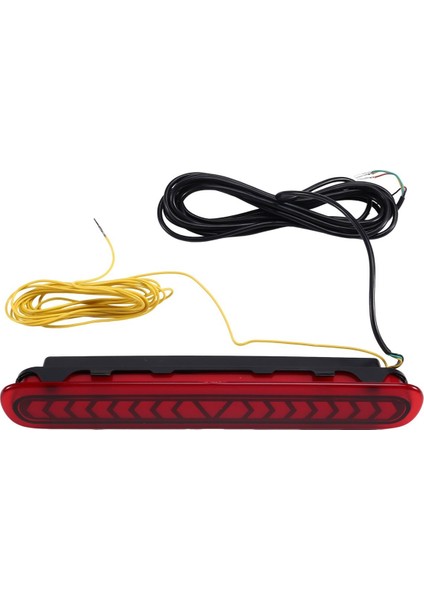 LED Yüksek Fren Lambası Dönüş Sinyali Arka Tampon Lambası Toyota Hılux Vigo 2004 - 2014 Kırmızı (Yurt Dışından)