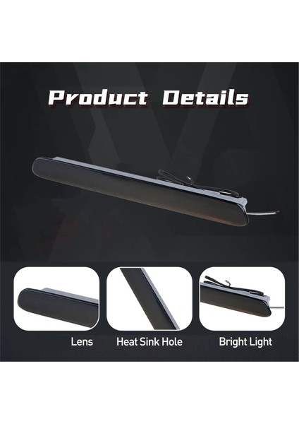 Toyota Hilux Revo 2015 - 2020 Için Araba LED Üçüncü Fren Lambası Arka Park Lambaları Dönüş Sinyal Lambaları Kırmızı (Yurt Dışından) modelleri