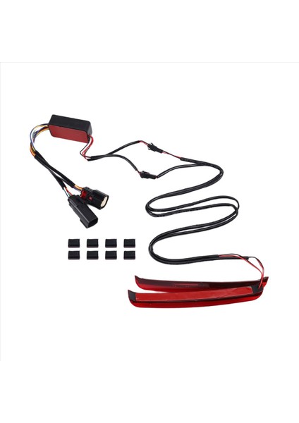 Motosiklet Saddlebag Işık Dinamik Dönüş Sinyal Işığı LED Fren Işığı Harley Touring Modelleri 2014-2023 (Yurt Dışından)