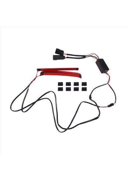 Motosiklet Saddlebag Işık Dinamik Dönüş Sinyal Işığı LED Fren Işığı Harley Touring Modelleri 2014-2023 (Yurt Dışından) modelleri