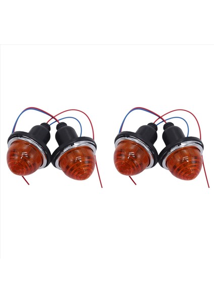 4 Adet Arka Stop/arka Lamba Işığı L594 LPB630 Sarı Gösterge Lambaları Yanar Lucas L594 Olarak (Yurt Dışından)