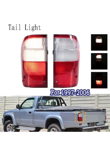 Toyota Hilux Mk4 1997-2006 Sağ Için Araba Kuyruk Işık Arka Fren Lambası (Yurt Dışından) fırsatları