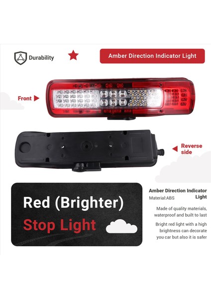 Volvo Fh Fm Arka Dönüş Sinyali Durdurma Fren Sisi Lambası Için LED Kuyruk Lambaları, Uyarı Işık Arabası Aksesuarları Sağ (Yurt Dışından) indirimleri