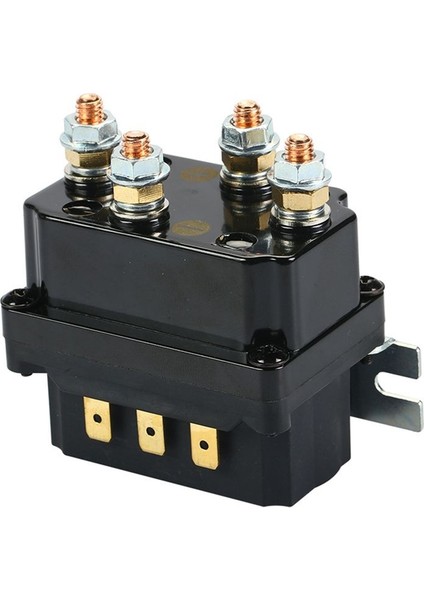 12V Vinç Rocker Anahtarı Başparmak 250A Solenoid Röle Kontaktör Vinçleri Atv Utv Için (Yurt Dışından)