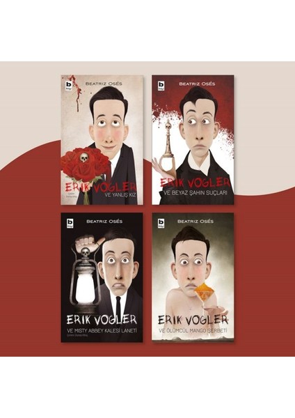 Erik Vogler Maceraları Seti (4 Kitap)