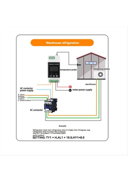 LED Ray Termostatı AC220V 2 Yollu Röle Dın Ray Ray Mobisten Kontrolü Isıtlama ve Soğutma Sıcaktı Sıcaklık Alarm Kontrolörü C (Yurt Dışından) fırsatları