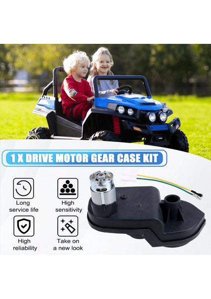 555 24V 18000RPM Çocuk Elektrikli Araba Güçlü Motor ve Dişli Kılıfı Ridable Oyuncak Araba Dişli Kılıfı (Yurt Dışından) fırsatları