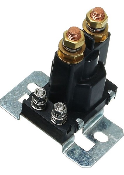 12V 500A Röle Araç Başlangıç Anahtarı Çift Pil Izolatör Rölesi Araba Gücü Anahtarı Için Başlat/kapalı 4 Pin 500A 12V (Yurt Dışından)