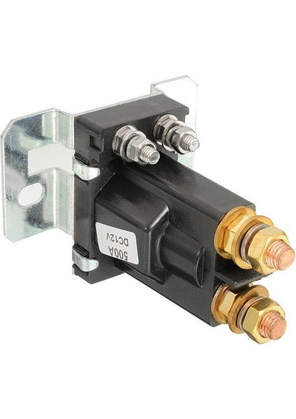 12V 500A Röle Araç Başlangıç Anahtarı Çift Pil Izolatör Rölesi Araba Gücü Anahtarı Için Başlat/kapalı 4 Pin 500A 12V (Yurt Dışından) fırsatları