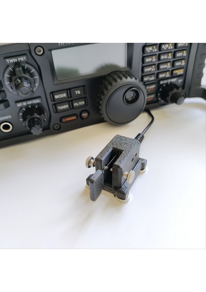 Cw Morse Kodu Taşınabilir Tek Kürek Otomatik Anahtar Morse Kodu Güçlü Manyetik Emilim Kararlı Taban (Yurt Dışından) fırsatları