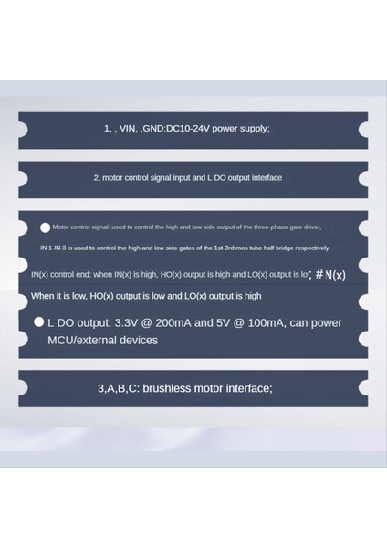 Dc Fırçasız Motor Sürücü Kartı Odak Kontrol Sürücüsü Svpwm Kontrolü Dc 10-24V Modül Basit Foc Mini Değiştir (Yurt Dışından)