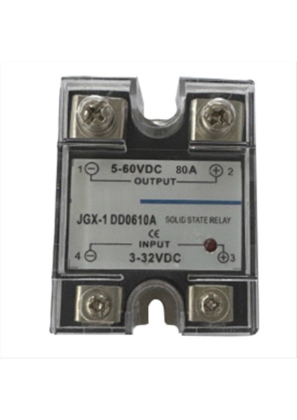 Tek Faz Katı Hal Rölesi Tek Fazlı Ssr Dc Kontrolü Dc Katı Hal Rölesi 80DD (Yurt Dışından)