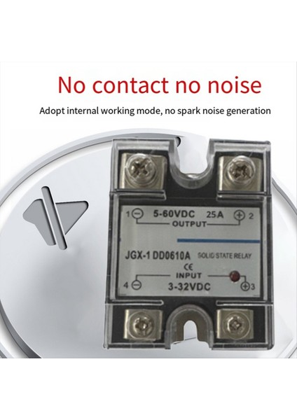 Tek Faz Katı Hal Rölesi Tek Fazlı Ssr Dc Kontrolü Dc Katı Hal Rölesi 80DD (Yurt Dışından) fırsatları