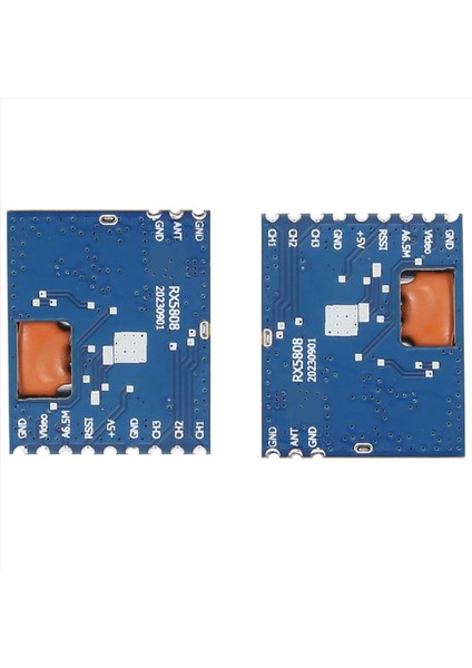 2pcs RX5808 Kablosuz Sesli Video Alıcı Modülü RX5808 Frekans Frekans Kilidi Analog Av Sinyal Çıkışı 48CH Spı Modu (Yurt Dışından)