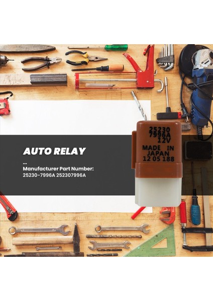 1 Pc/set Auto Röle (Yurt Dışından) modelleri