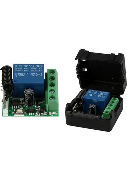 20X Dc 12V 1ch 433MHZ Evrensel Kablosuz Uzaktan Kumanda Anahtarı Rf Röle Alıcı 433 Mhz Verici Düğmesi Modülü (Yurt Dışından) fiyatları